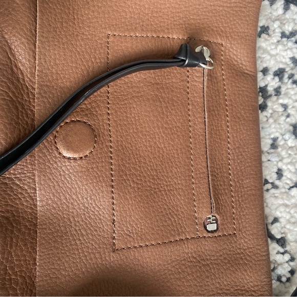 Cute Brown leather/suede purse - Picture 5 of 6